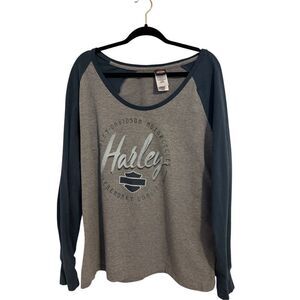 Harley Davidson. Unisex baseball T